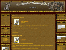 Tablet Screenshot of flittarder-hunnen.com